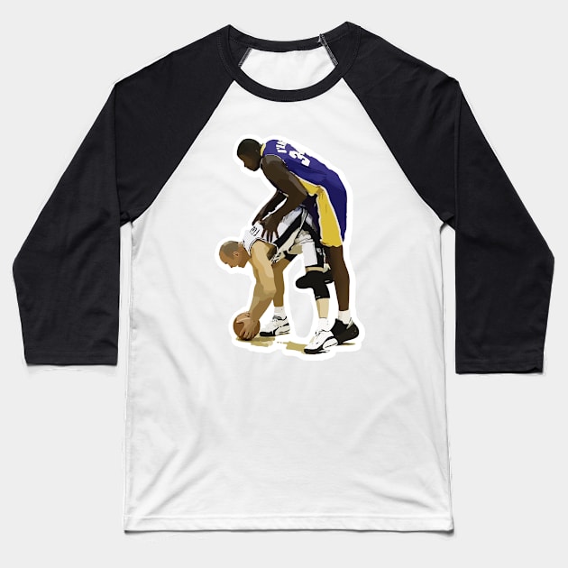 Basketball Memes Baseball T-Shirt by Playful Creatives